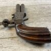EYRAUL BREVETE .44 CAL DOUBLE BARREL PERCUSSION PISTOL, JAMES EARL JONES COLLECTION, ANTIQUE #5-10945