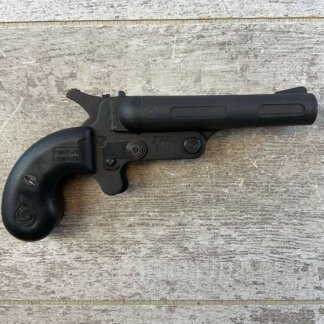 LEINAD / COBRAY MODEL DD DOUBLE BARREL BLACK POWDER .410/.45LC PISTOL, JAMES EARL JONES COLLECTION, ANTIQUE #5-10938
