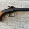 ETHAN ALLEN .36 CAL DOUBLE BARREL MUFF PISTOL, JAMES EARL JONES COLLECTION, ANTIQUE #5-10946