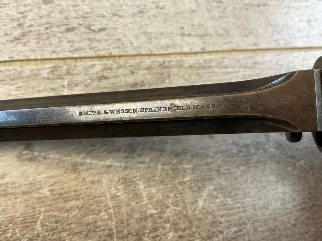 SMITH & WESSON S&W MODEL #2 OLD MODEL .32 RF REVOLVER, CIVIL WAR, JAMES EARL JONES COLLECTION, ANTIQUE #5-10947