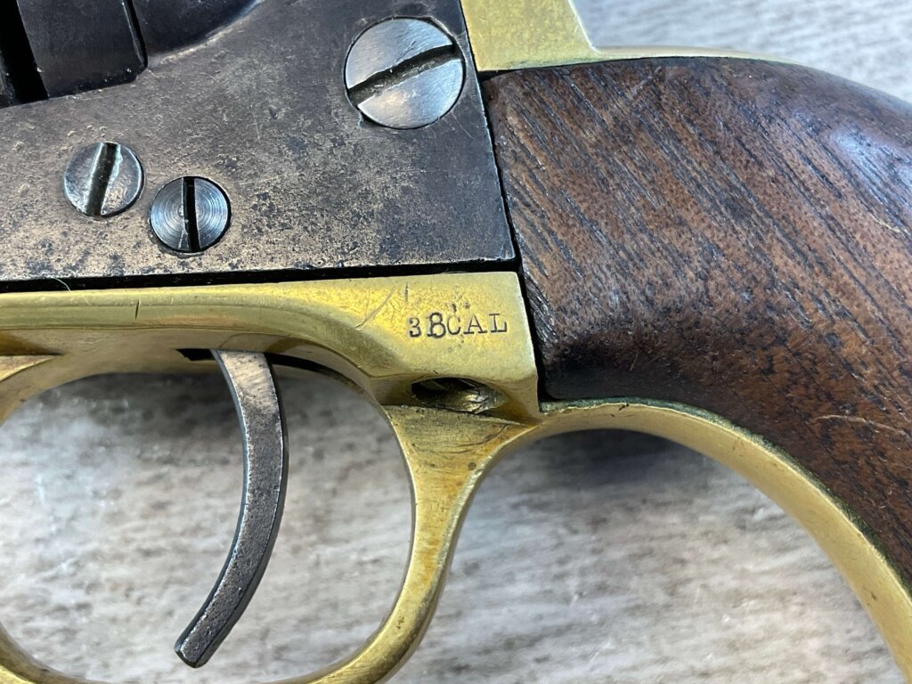 COLT MODEL 62 NAVY CONVERSION .38 CAL ANTIQUE POCKET REVOLVER, JAMES EARL JONES COLLECTION #5-10948