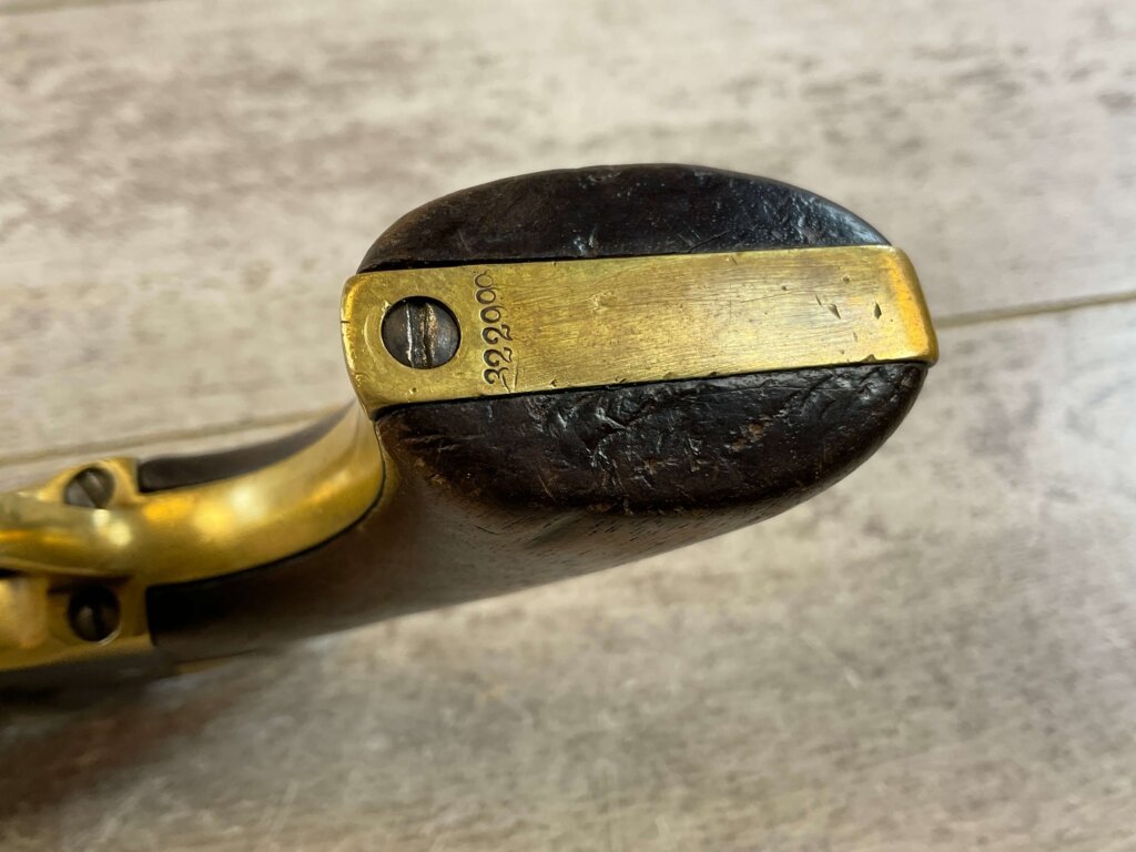 COLT MODEL 62 NAVY CONVERSION .38 CAL ANTIQUE POCKET REVOLVER, JAMES EARL JONES COLLECTION #5-10948