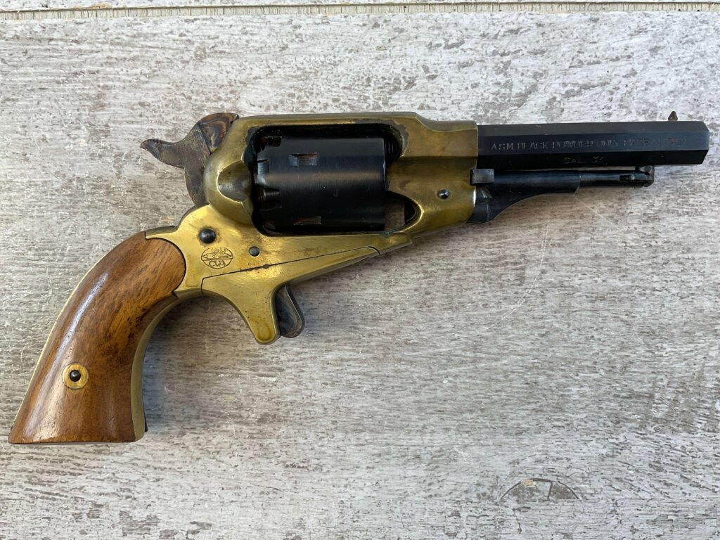 CVA 1863 REMINGTON .31 CAL PERCUSSION POCKET REVOLVER, JAMES EARL JONES COLLECTION #5-10949