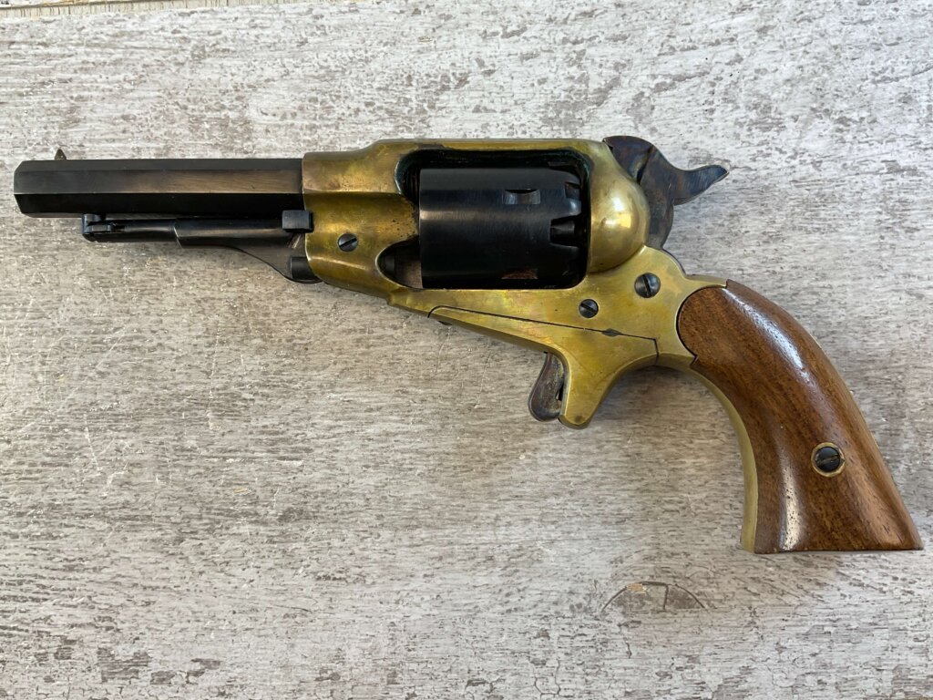 CVA 1863 REMINGTON .31 CAL PERCUSSION POCKET REVOLVER, JAMES EARL JONES COLLECTION #5-10949