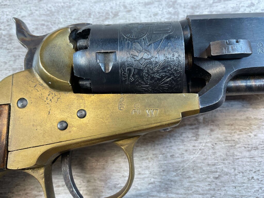 ITALIAN FIE 1849 .31 CAL PERCUSSION POCKET REVOLVER CLONE, JAMES EARL JONES COLLECTION #5-10951