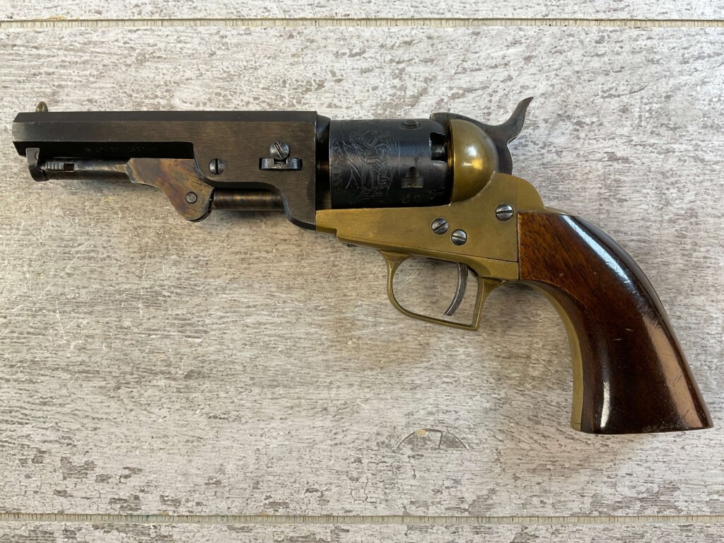 ITALIAN FIE 1849 .31 CAL PERCUSSION POCKET REVOLVER CLONE, JAMES EARL JONES COLLECTION #5-10951