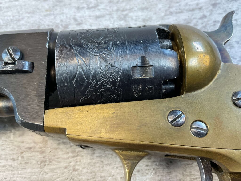 ITALIAN FIE 1849 .31 CAL PERCUSSION POCKET REVOLVER CLONE, JAMES EARL JONES COLLECTION #5-10951