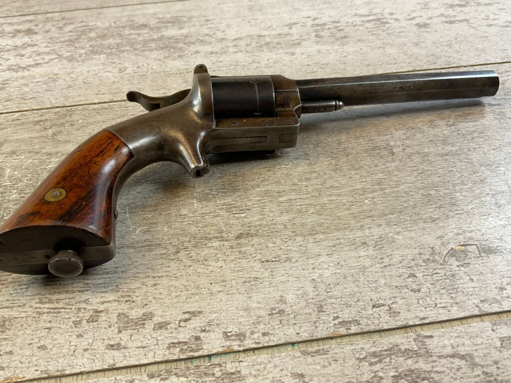 SMITH & WESSON S&W LUCIUS W. POND SINGLE ACTION .32RF POCKET REVOLVER, CIVIL WAR ERA, JAMES EARL JONES COLLECTION, RARE #5-10952