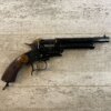F. LLIPIETTA LEMAT CAVALRY BLACK POWDER .44 CAL W/20GA BARREL REVOLVER, NEW NEVER FIRED, JAMES EARL JONES COLLECTION #5-10953