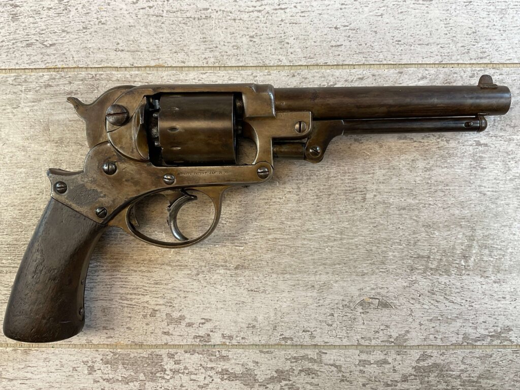 STARR MODEL 1858 DOUBLE ACTION .44 CAL REVOLVER, JAMES EARL JONES COLLECTION #5-10954
