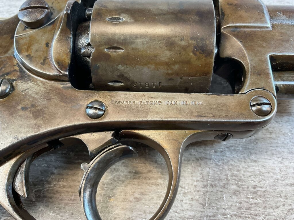 STARR MODEL 1858 DOUBLE ACTION .44 CAL REVOLVER, JAMES EARL JONES COLLECTION #5-10954