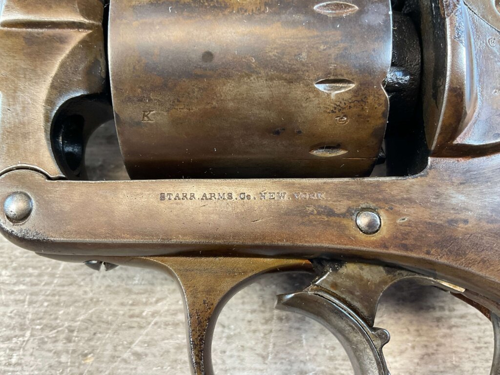 STARR MODEL 1858 DOUBLE ACTION .44 CAL REVOLVER, JAMES EARL JONES COLLECTION #5-10954