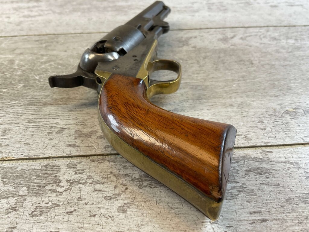 COLT 1849 STAGE COACH .31 CAL PERCUSSION REVOLVER, 1853 MFR, JAMES EARL JONES COLLECTION, ANTIQUE #5-10956