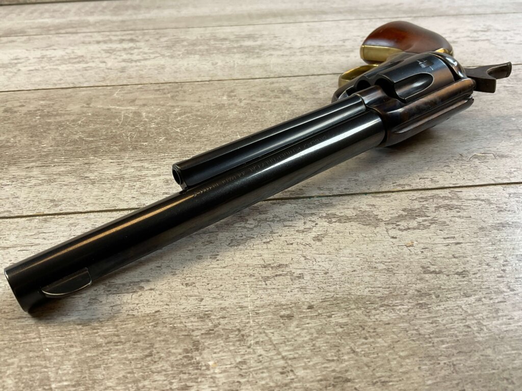 F. LLIPIETTA ITALIAN 1873 TYPE .44 CAL PERCUSSION REVOLVER, JAMES EARL JONES COLLECTION, ANTIQUE #5-10957