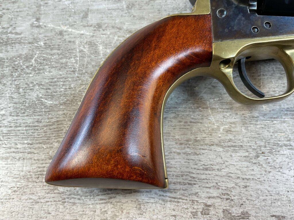 F. LLIPIETTA ITALIAN 1873 TYPE .44 CAL PERCUSSION REVOLVER, JAMES EARL JONES COLLECTION, ANTIQUE #5-10957