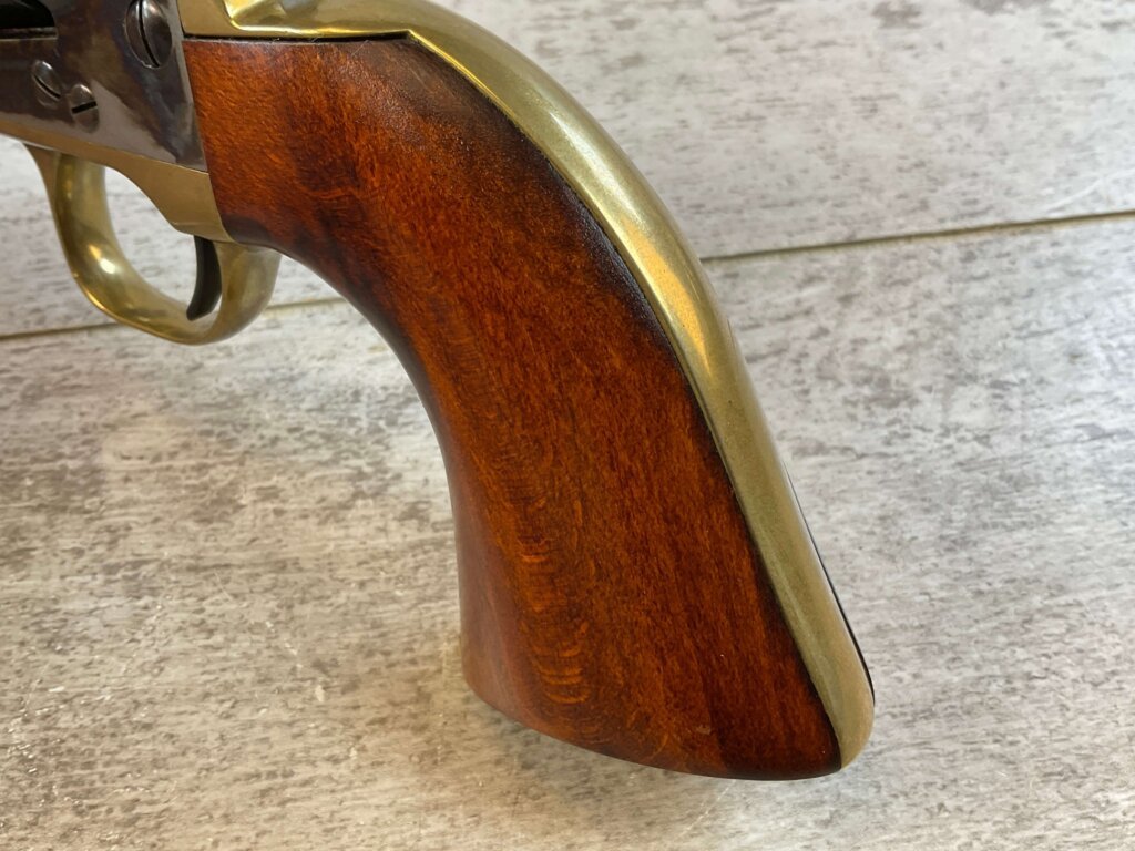 F. LLIPIETTA ITALIAN 1873 TYPE .44 CAL PERCUSSION REVOLVER, JAMES EARL JONES COLLECTION, ANTIQUE #5-10957