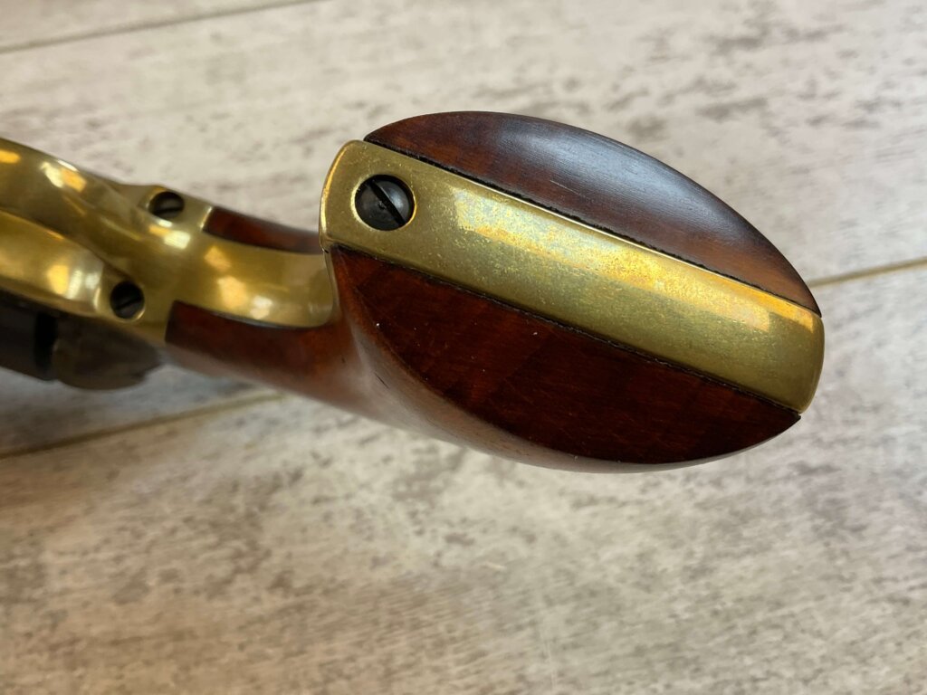 F. LLIPIETTA ITALIAN 1873 TYPE .44 CAL PERCUSSION REVOLVER, JAMES EARL JONES COLLECTION, ANTIQUE #5-10957