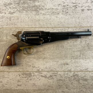 F. LLIPIETTA REMINGTON 1858 BLUED .44 CAL PERCUSSION REVOLVER, JAMES EARL JONES COLLECTION, ANTIQUE #5-10959