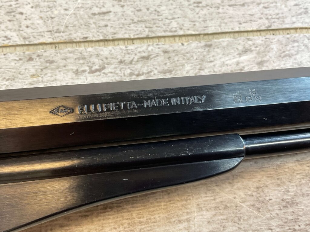 F. LLIPIETTA REMINGTON 1858 BLUED .44 CAL PERCUSSION REVOLVER, JAMES EARL JONES COLLECTION, ANTIQUE #5-10959