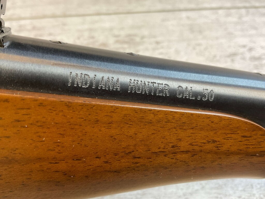 TRADITIONS INDIANA HAMMER .50 CAL SINGLE SHOT PERCUSSION PISTOL, JAMES EARL JONES COLLECTION, ANTIQUE #5-10961