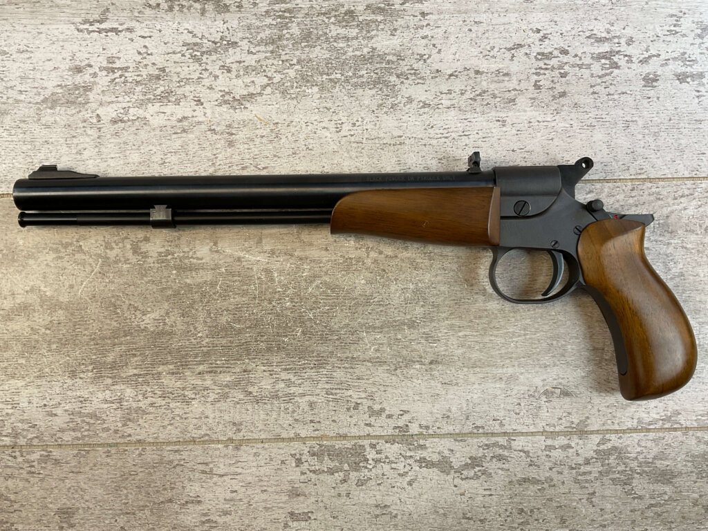 TRADITIONS INDIANA HAMMER .50 CAL SINGLE SHOT PERCUSSION PISTOL, JAMES EARL JONES COLLECTION, ANTIQUE #5-10961