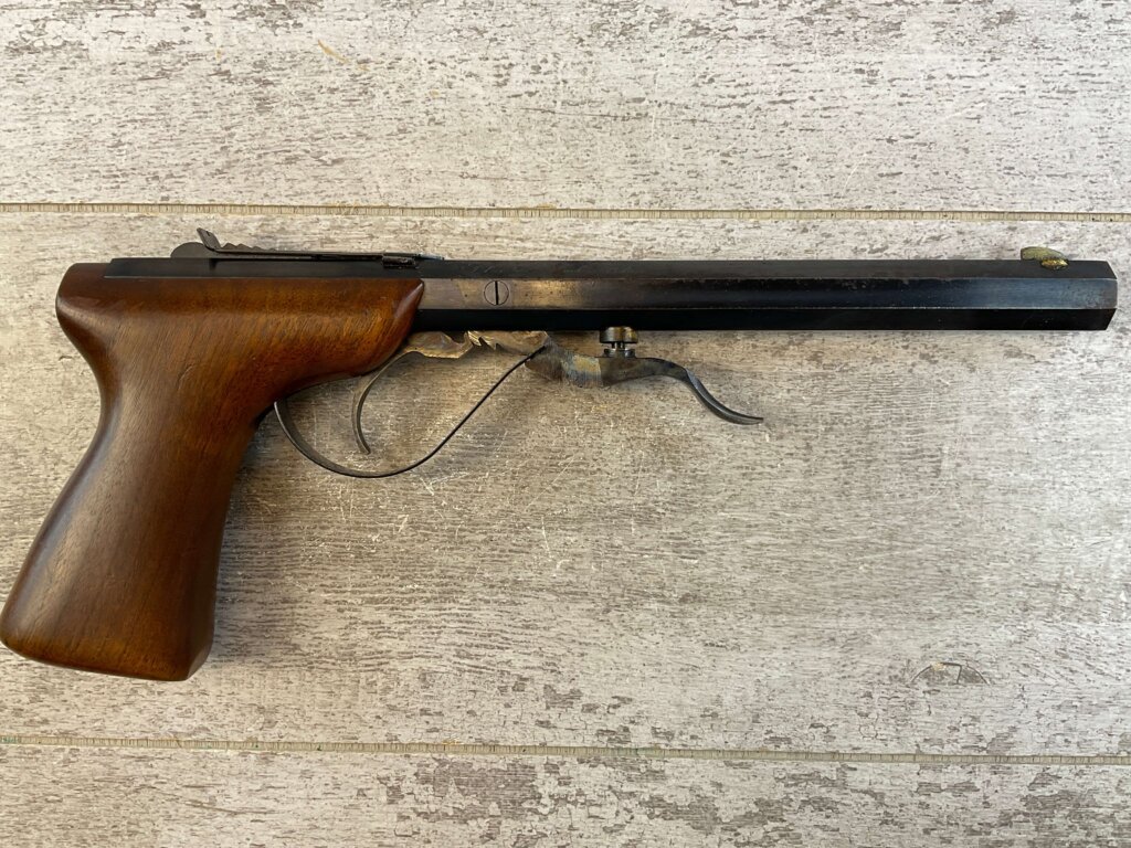 HOPKINS & ALLEN UNDERHAMMER .36 CAL PERCUSSION PISTOL, JAMES EARL JONES COLLECTION, ANTIQUE #5-10962