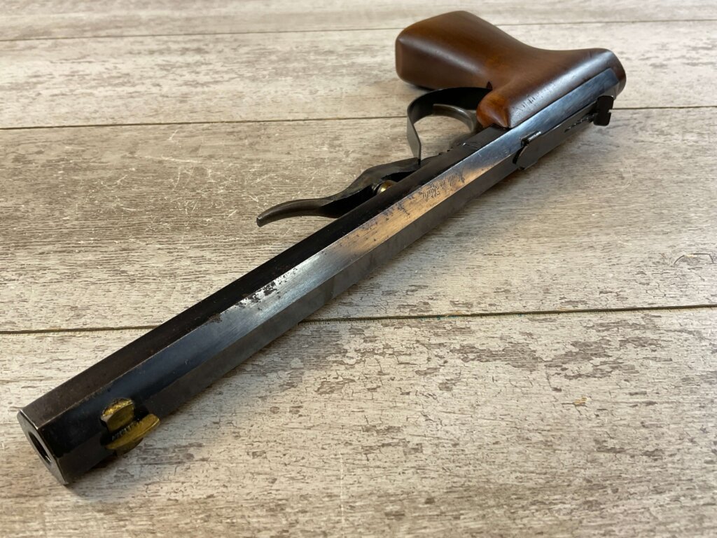 HOPKINS & ALLEN UNDERHAMMER .36 CAL PERCUSSION PISTOL, JAMES EARL JONES COLLECTION, ANTIQUE #5-10962