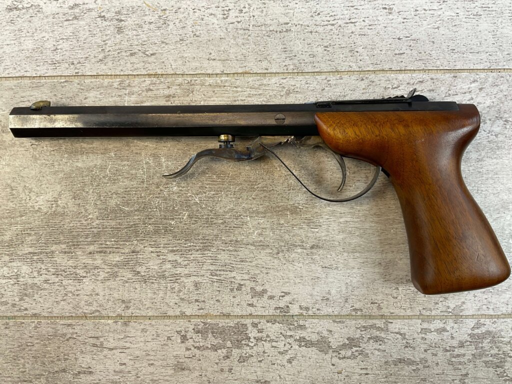 HOPKINS & ALLEN UNDERHAMMER .36 CAL PERCUSSION PISTOL, JAMES EARL JONES COLLECTION, ANTIQUE #5-10962