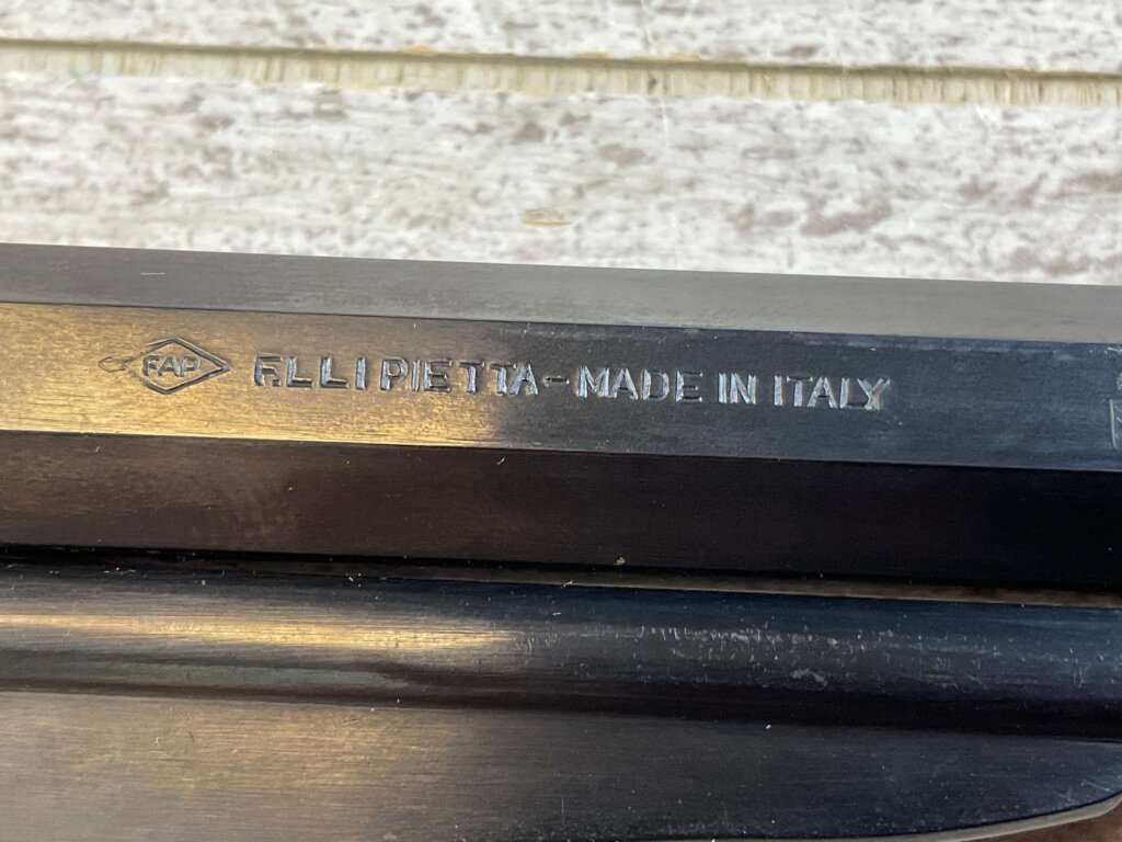 F. LLIPIETTA REMINGTON 1858 BRASS FRAME .44 CAL PERCUSSION REVOLVER, JAMES EARL JONES COLLECTION, ANTIQUE #5-10963