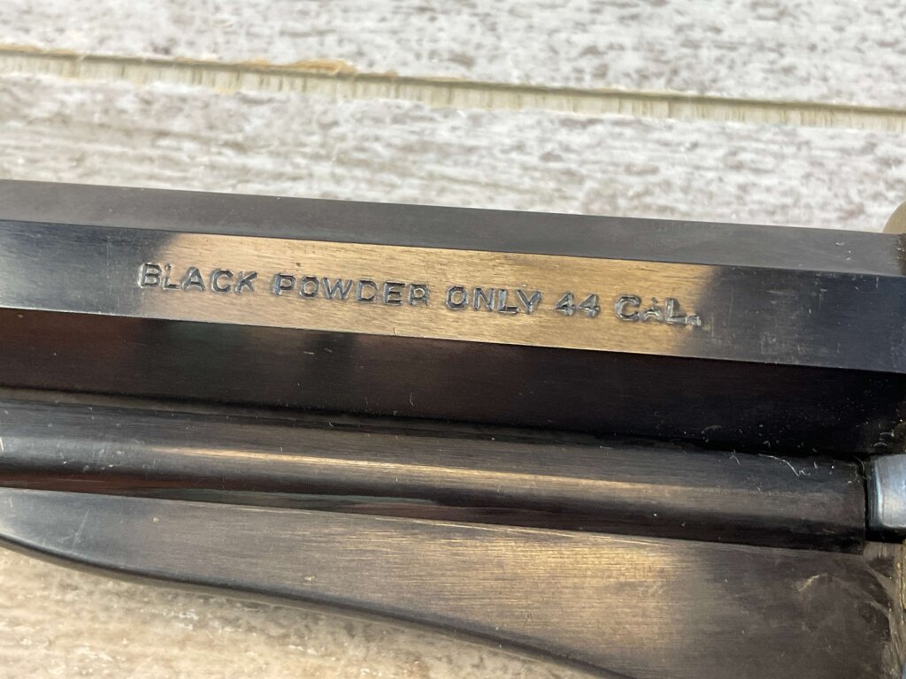 F. LLIPIETTA REMINGTON 1858 BRASS FRAME .44 CAL PERCUSSION REVOLVER, JAMES EARL JONES COLLECTION, ANTIQUE #5-10963