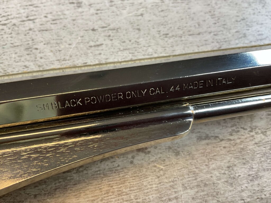 F. LLIPIETTA REMINGTON 1858 PRESENTATION .44 CAL PERCUSSION REVOLVER, JAMES EARL JONES COLLECTION, ANTIQUE #5-10964