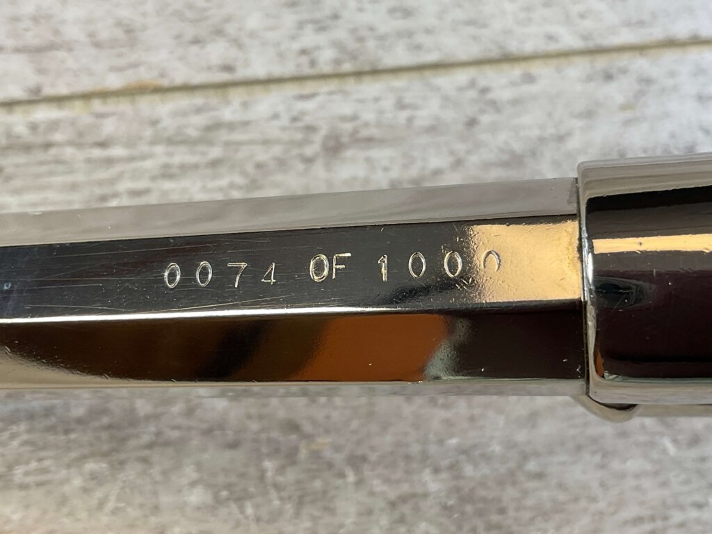 F. LLIPIETTA REMINGTON 1858 PRESENTATION .44 CAL PERCUSSION REVOLVER, JAMES EARL JONES COLLECTION, ANTIQUE #5-10964