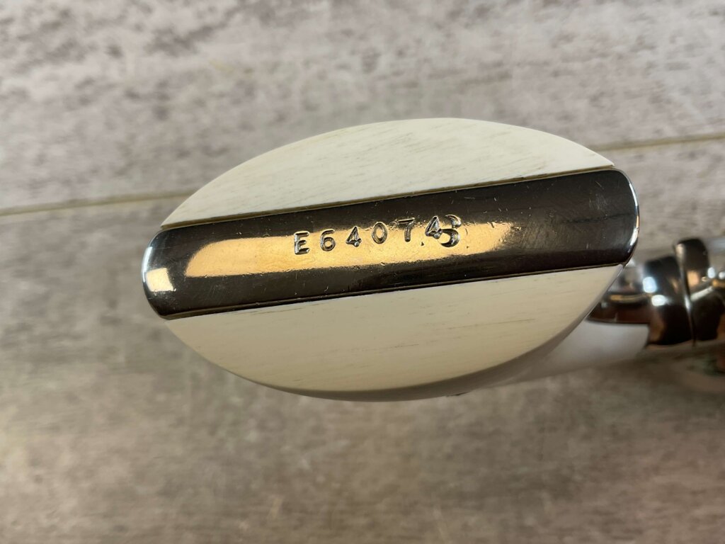 F. LLIPIETTA REMINGTON 1858 PRESENTATION .44 CAL PERCUSSION REVOLVER, JAMES EARL JONES COLLECTION, ANTIQUE #5-10964