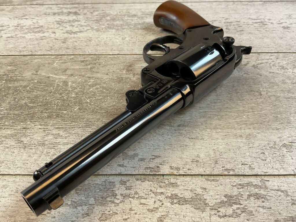 F. LLIPIETTA STARR 1858 .44 CAL PERCUSSION DA REVOLVER, JAMES EARL JONES COLLECTION, ANTIQUE #5-10965