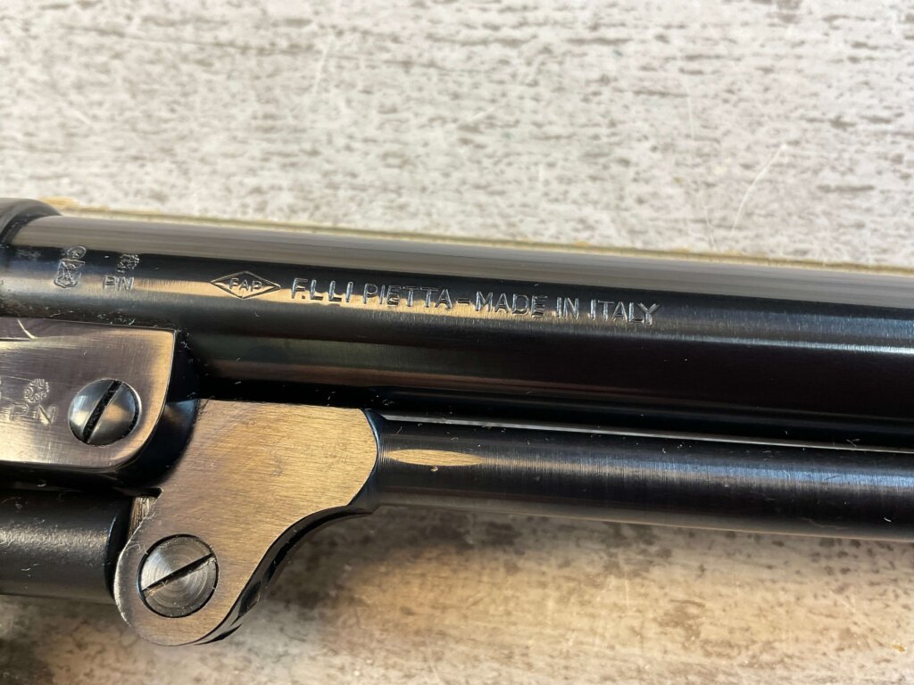 F. LLIPIETTA STARR 1858 .44 CAL PERCUSSION DA REVOLVER, JAMES EARL JONES COLLECTION, ANTIQUE #5-10965