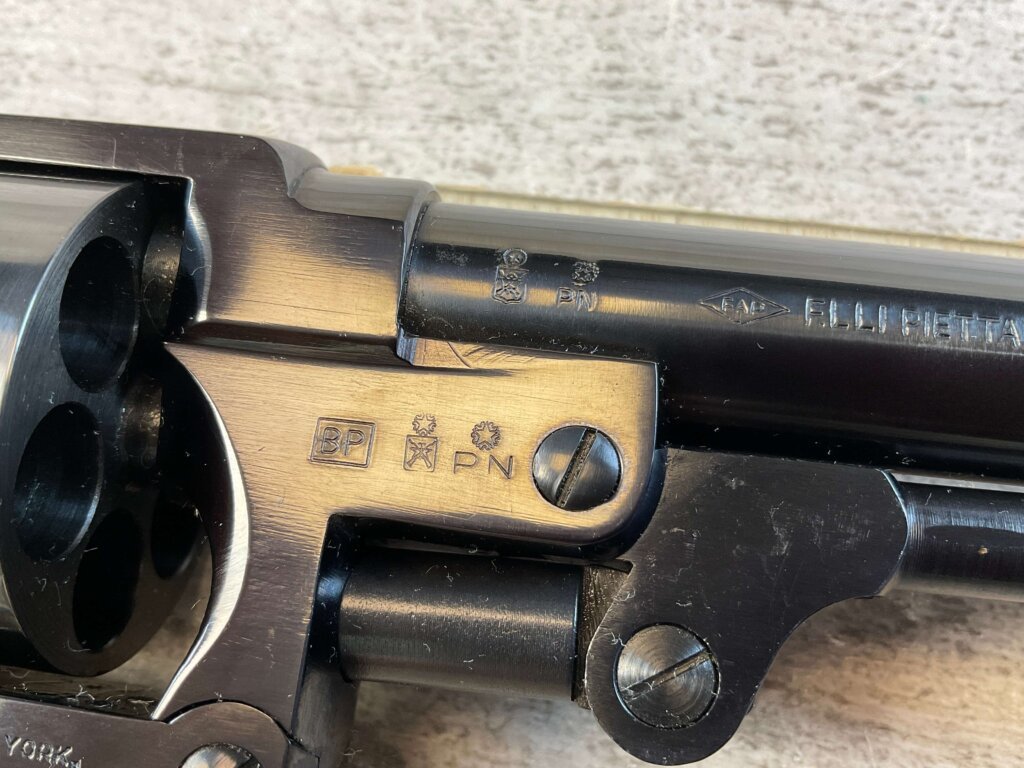 F. LLIPIETTA STARR 1858 .44 CAL PERCUSSION DA REVOLVER, JAMES EARL JONES COLLECTION, ANTIQUE #5-10965