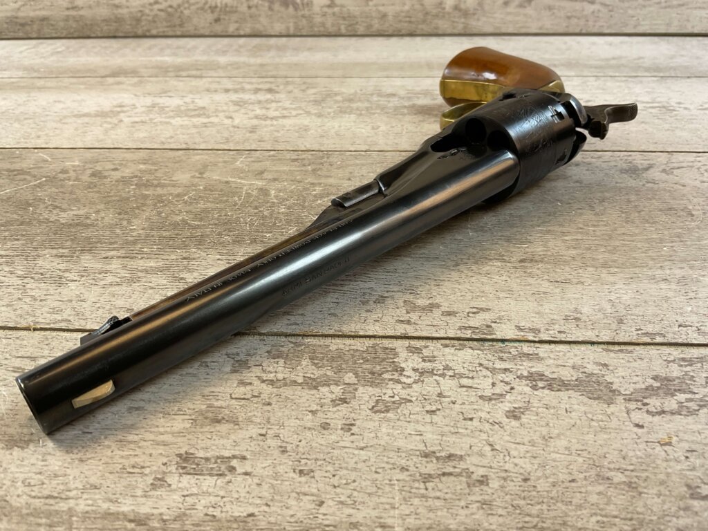 ARMI SAN PAOLO 1860 ARMY .44 CAL PERCUSSION REVOLVER, JAMES EARL JONES COLLECTION, ANTIQUE #5-10966