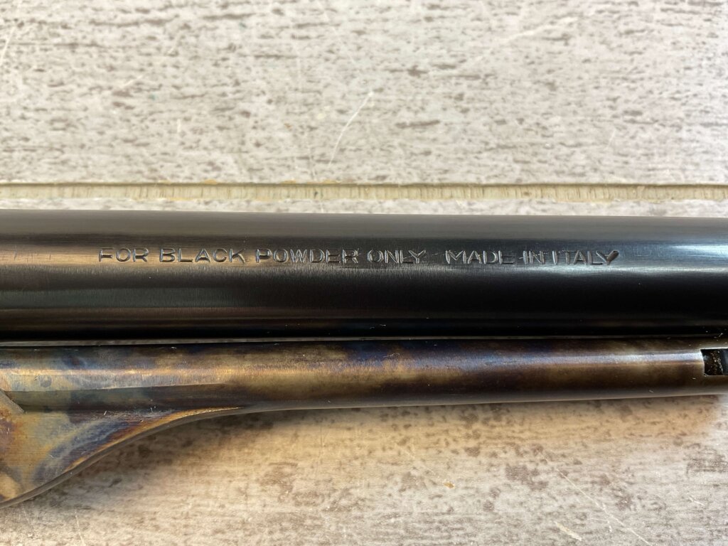 ARMI SAN PAOLO 1860 ARMY .44 CAL PERCUSSION REVOLVER, JAMES EARL JONES COLLECTION, ANTIQUE #5-10966