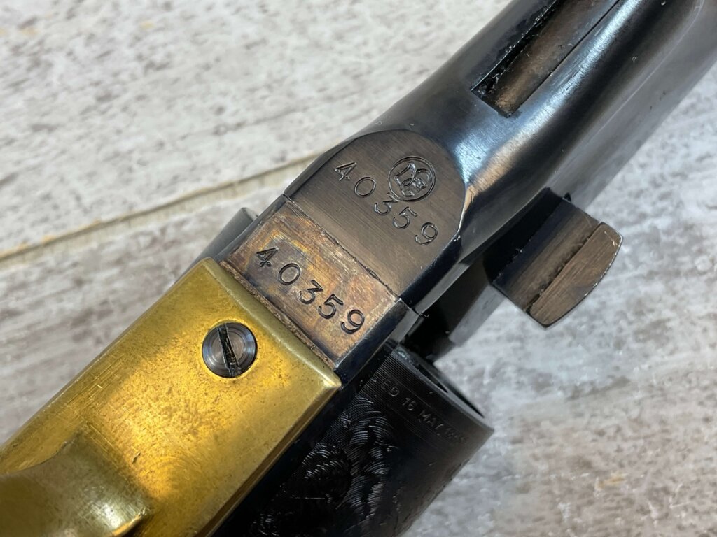 ARMI SAN PAOLO 1860 ARMY .44 CAL PERCUSSION REVOLVER, JAMES EARL JONES COLLECTION, ANTIQUE #5-10966