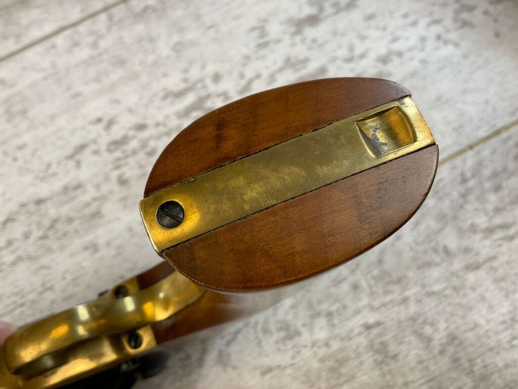 ARMI SAN PAOLO 1860 ARMY .44 CAL PERCUSSION REVOLVER, JAMES EARL JONES COLLECTION, ANTIQUE #5-10966