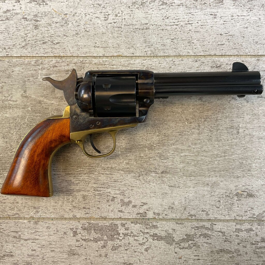 F. LLIPIETTA ITALIAN COLT 1873 TYPE .44 CAL PERCUSSION REVOLVER, JAMES EARL JONES COLLECTION, ANTIQUE #5-10967