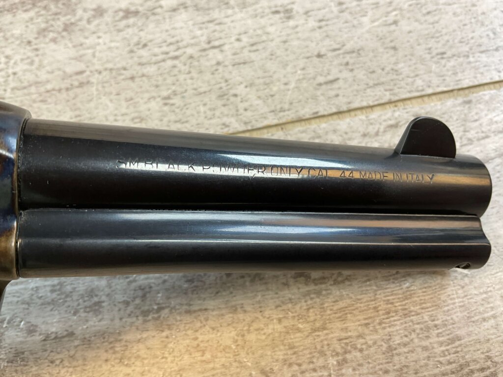 F. LLIPIETTA ITALIAN COLT 1873 TYPE .44 CAL PERCUSSION REVOLVER, JAMES EARL JONES COLLECTION, ANTIQUE #5-10967