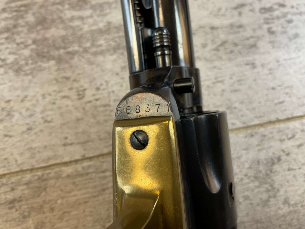 F. LLIPIETTA ITALIAN COLT 1873 TYPE .44 CAL PERCUSSION REVOLVER, JAMES EARL JONES COLLECTION, ANTIQUE #5-10967