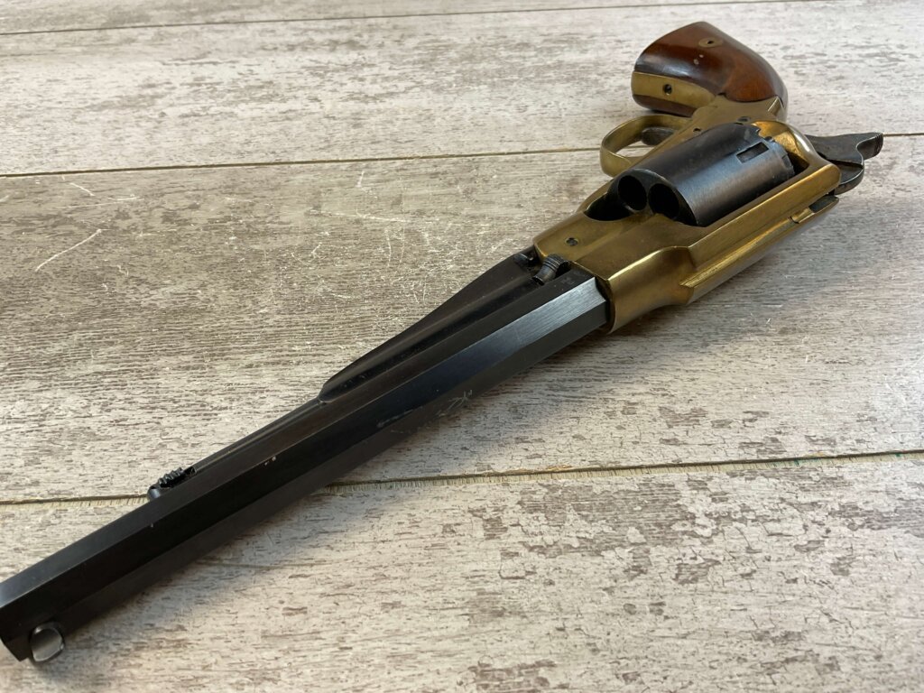 FIE 1858 REMINGTON .44 CAL PERCUSSION REVOLVER, JAMES EARL JONES COLLECTION, ANTIQUE #5-10968