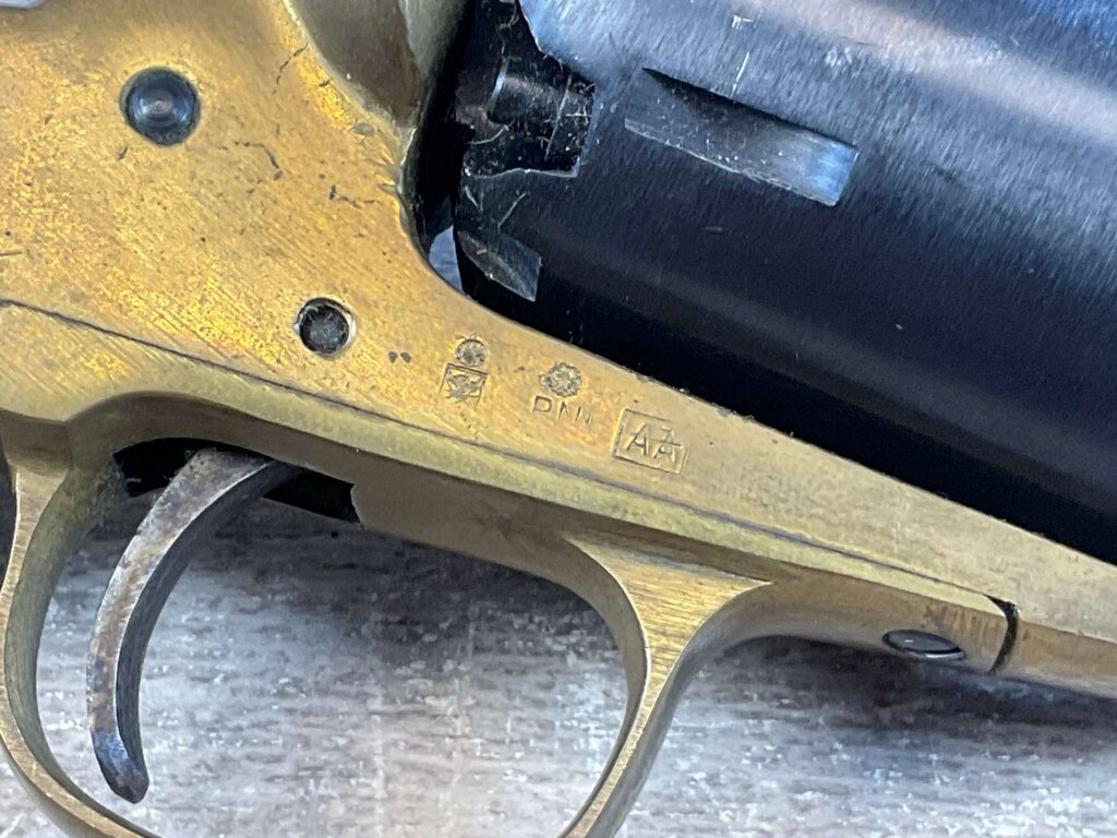 FIE 1858 REMINGTON .44 CAL PERCUSSION REVOLVER, JAMES EARL JONES COLLECTION, ANTIQUE #5-10968