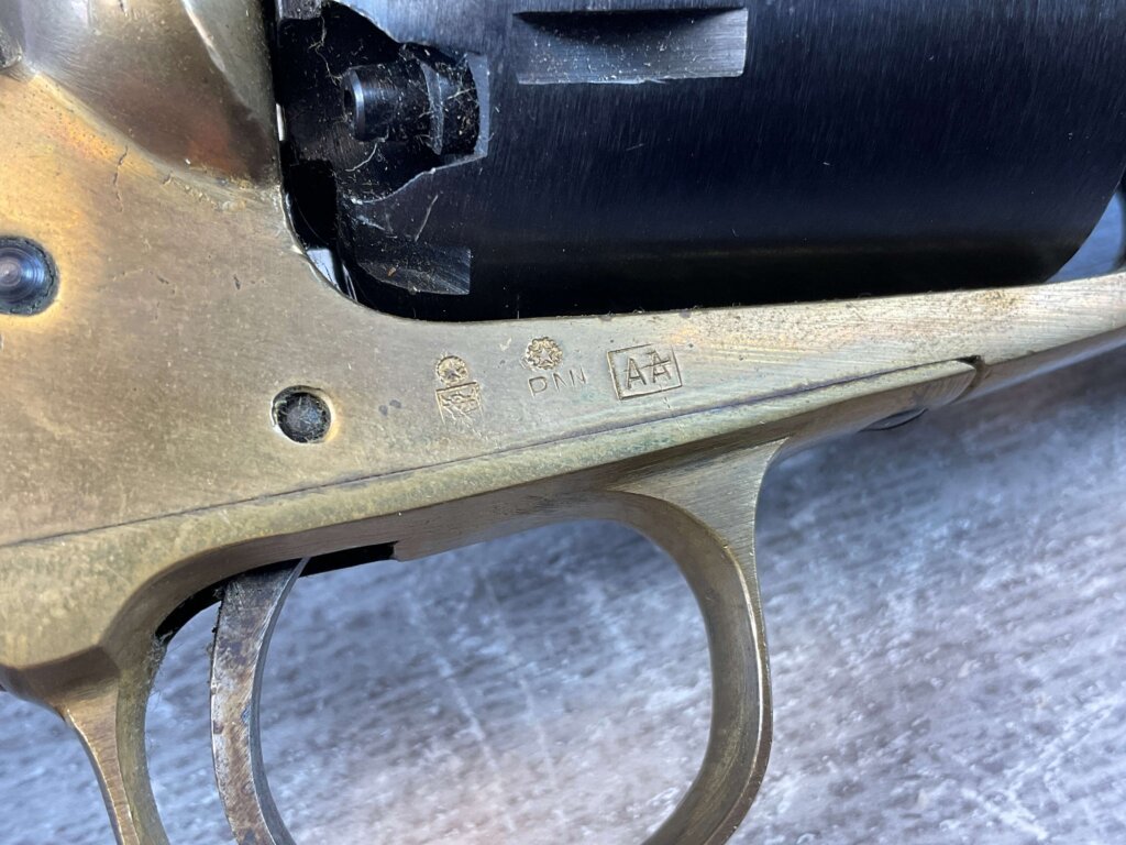 FIE 1858 REMINGTON .44 CAL PERCUSSION REVOLVER, JAMES EARL JONES COLLECTION, ANTIQUE #5-10968