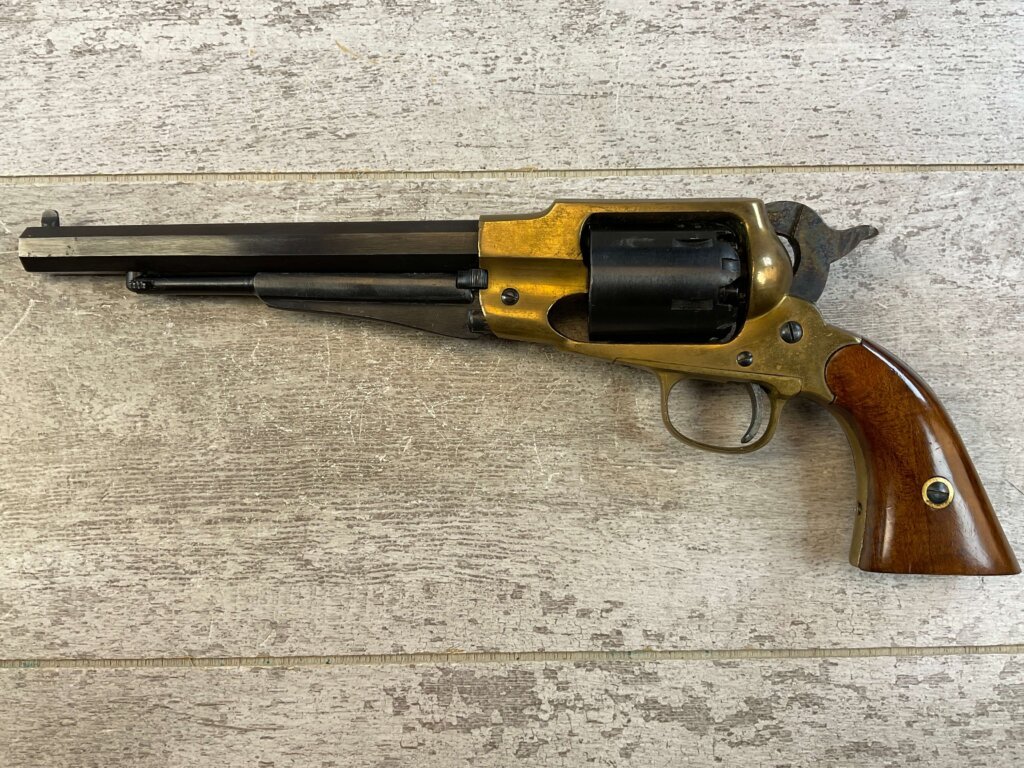 FIE 1858 REMINGTON .44 CAL PERCUSSION REVOLVER, JAMES EARL JONES COLLECTION, ANTIQUE #5-10968