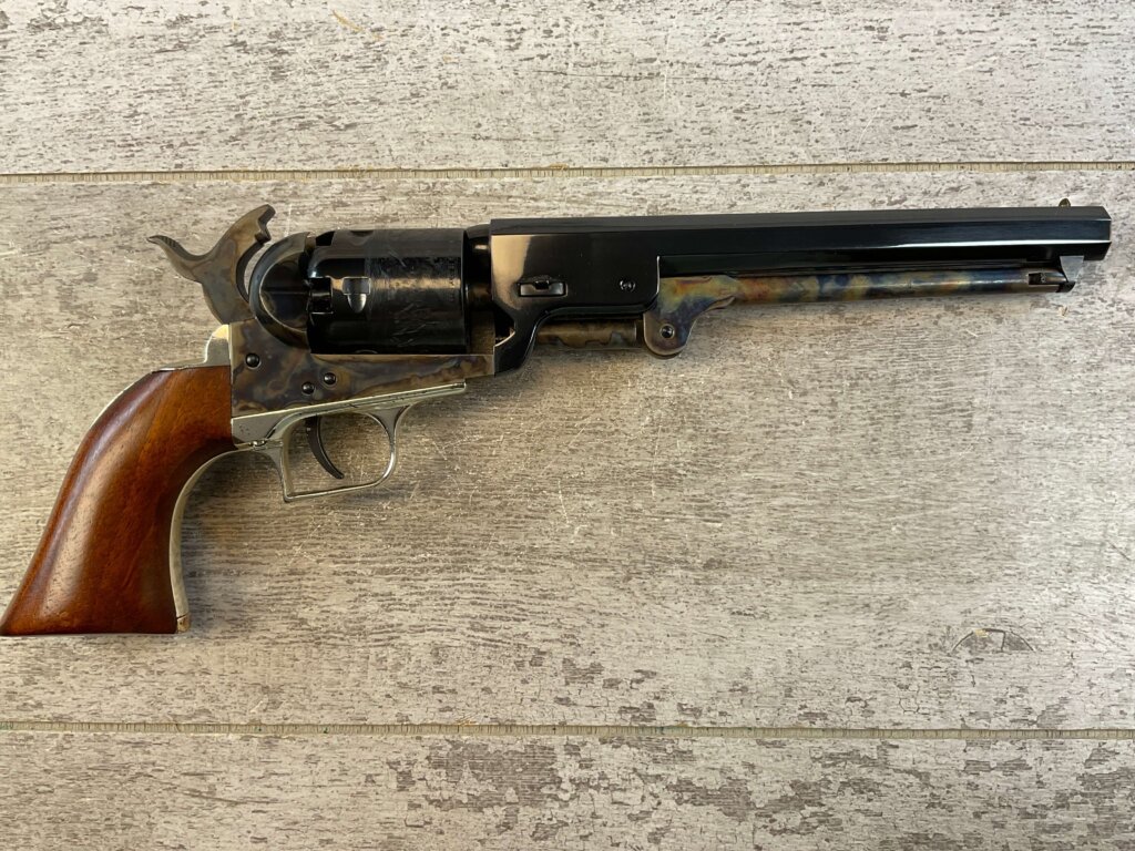 COLT MODEL 1851 NAVY .44 CAL PERCUSSION REVOLVER, 2ND GEN RE-ISSUE, JAMES EARL JONES COLLECTION, ANTIQUE #5-10969