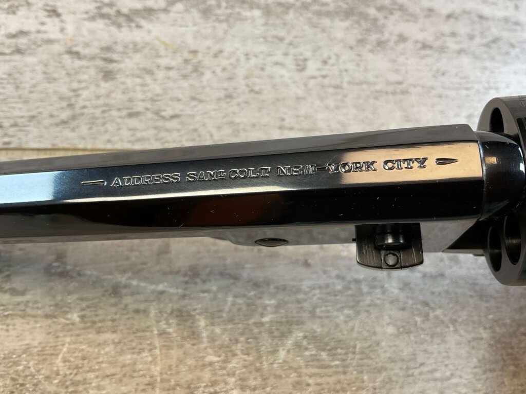 COLT MODEL 1851 NAVY .44 CAL PERCUSSION REVOLVER, 2ND GEN RE-ISSUE, JAMES EARL JONES COLLECTION, ANTIQUE #5-10969