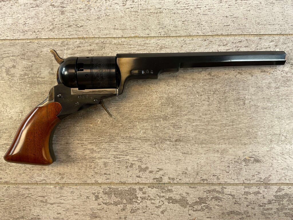 UBERTI PATERSON .36 CAL PERCUSSION REVOLVER, JAMES EARL JONES COLLECTION, ANTIQUE & MINTY #5-10970